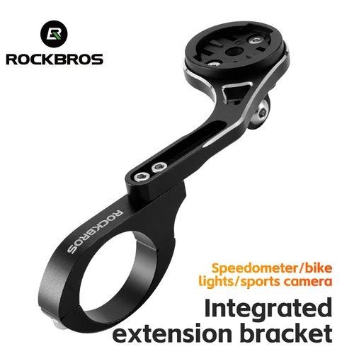 Soporte de luz de ciclismo para ordenador ROCKBROS soporte de bicicleta GPS soporte Gopro para Bryton IGS Garmin ordenadores accesorios de soporte de bicicleta