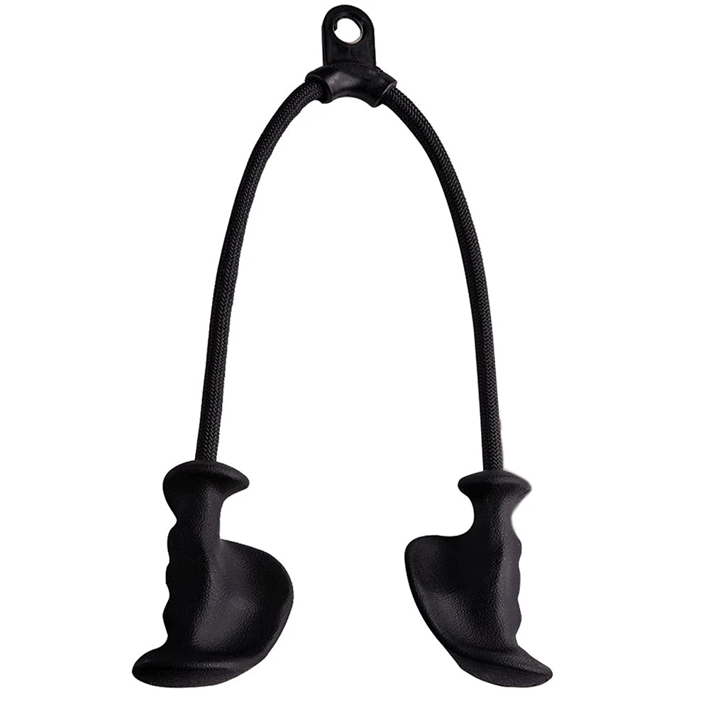 Corde ergonomique pour triceps avec poignée en caoutchouc naturel antidérapant, côtes vers le bas, plus de fibres musculaires, ULde gymnastique pour pousser, DScottsdale