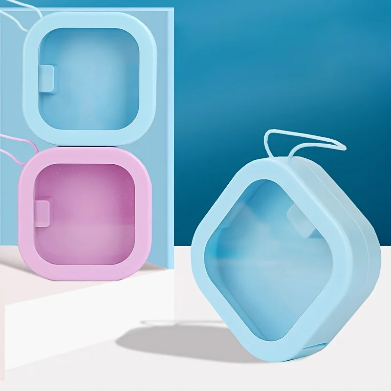 Portable Cosmetics Storage Case with Strap, Creative Storage Box for Cosmetics, Jewelry, Headphones,Travel Storage Box