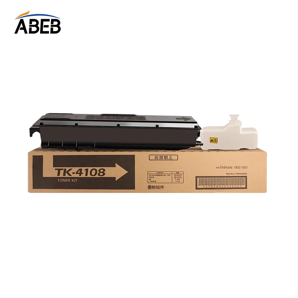1PCS TK4108 TK4118 Toner Cartridge For Kyocera TASKalfa 1800 1801 2200 2201 High Quality Compatible Toner 7200 Pages
