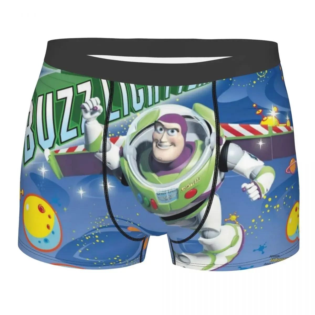 Buzz Lightyear     Underpants Breathbale Panties Male Underwear Ventilate Shorts Boxer Briefs