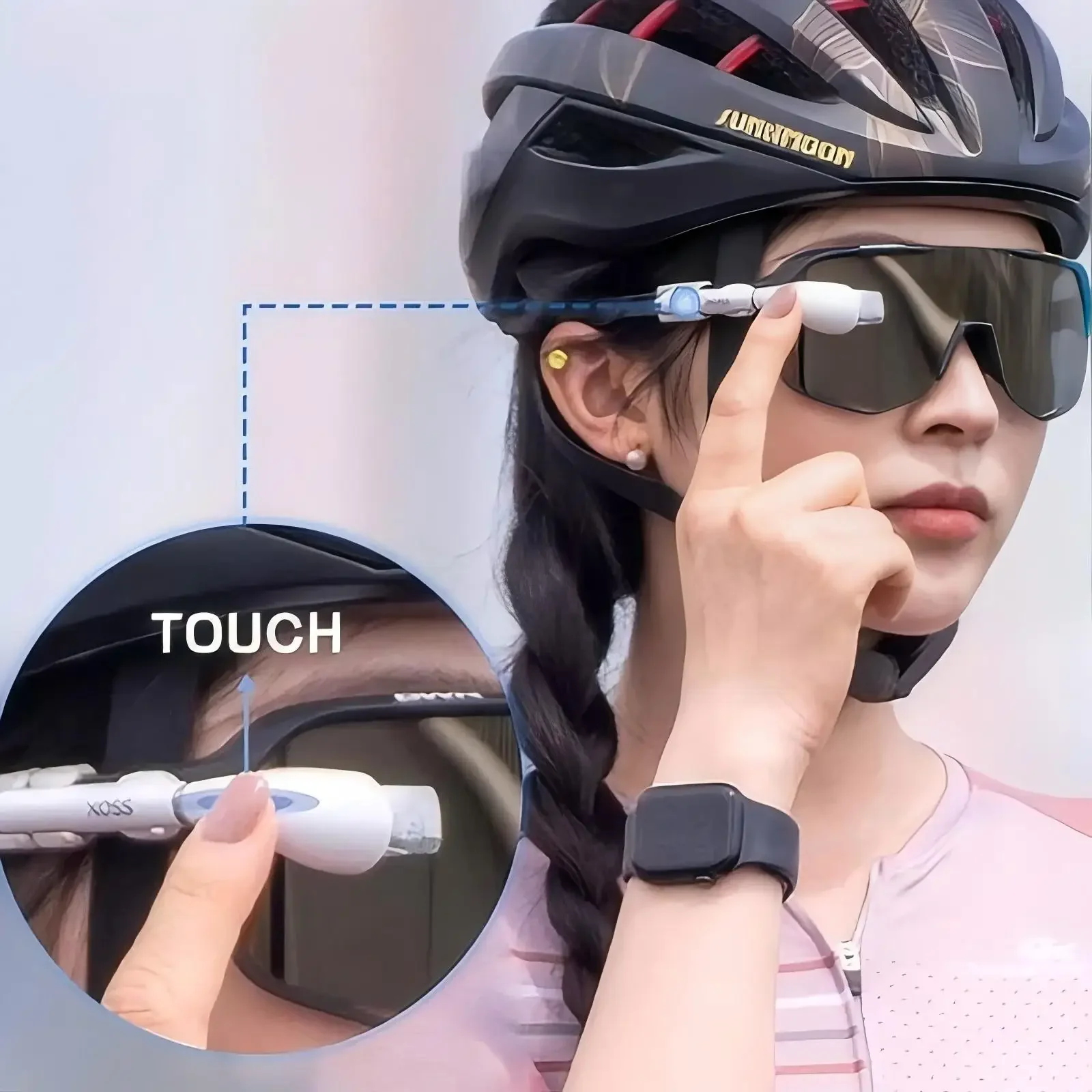 YYHC-Intelligent AI Glasses Smart AR  Glasses AR Smart Glasses with Cycling Vision