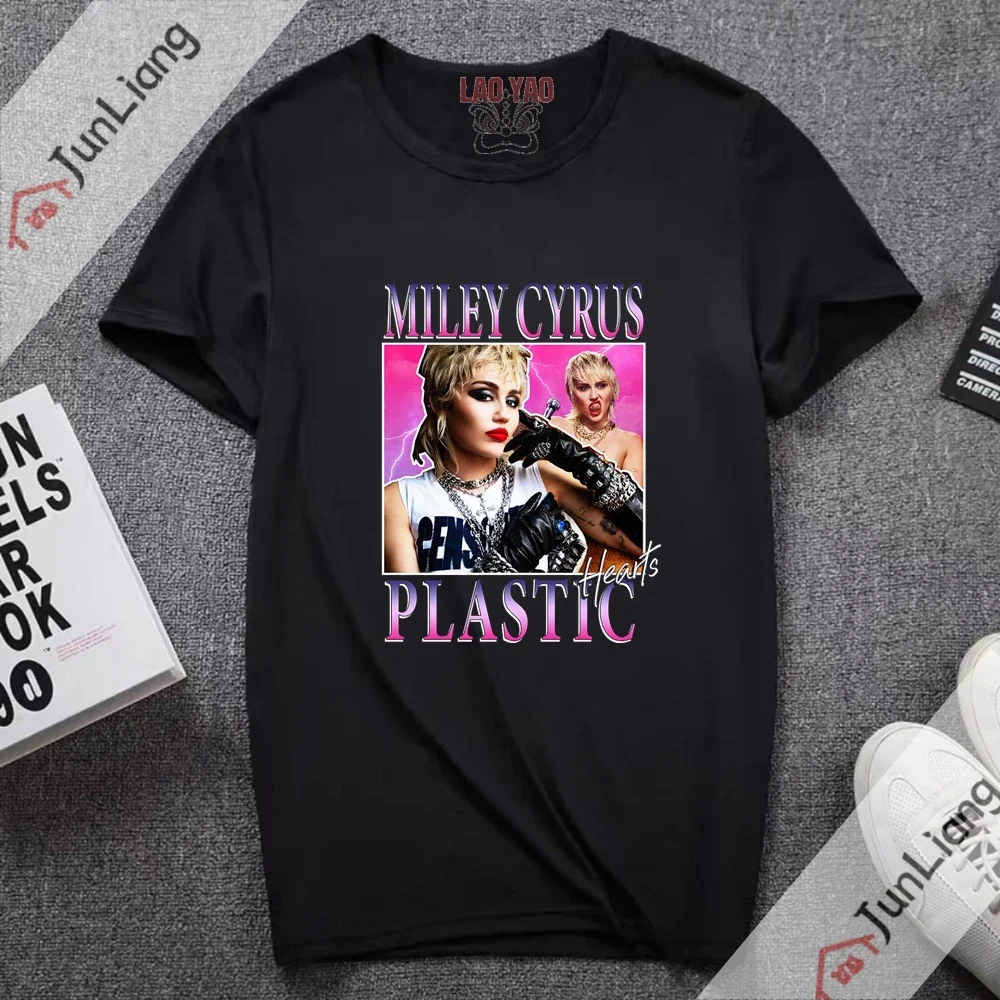 Miley Cyrus Shirt Bootleg Shirt Retro Shirt for Fan Miley Cyrus Unisex Graphic Y2k Clothing T Shirt for Men