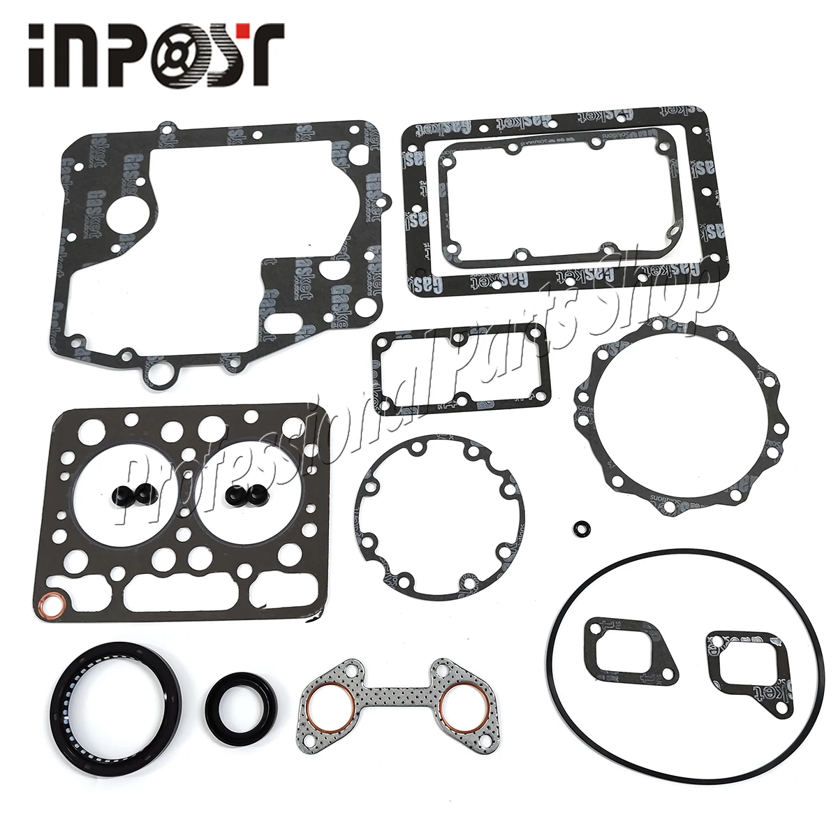 For Kubota Z500 ZB500 Full Overhaul Gasket Kit B5000 B5001 B5100 Tractor Engine