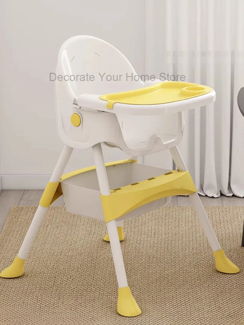 

Baby Eating Multifunctional Design Foldable Dining Chairs Home Portable Minimalist Dining Chairs Cadeira Home Furniture HYDC
