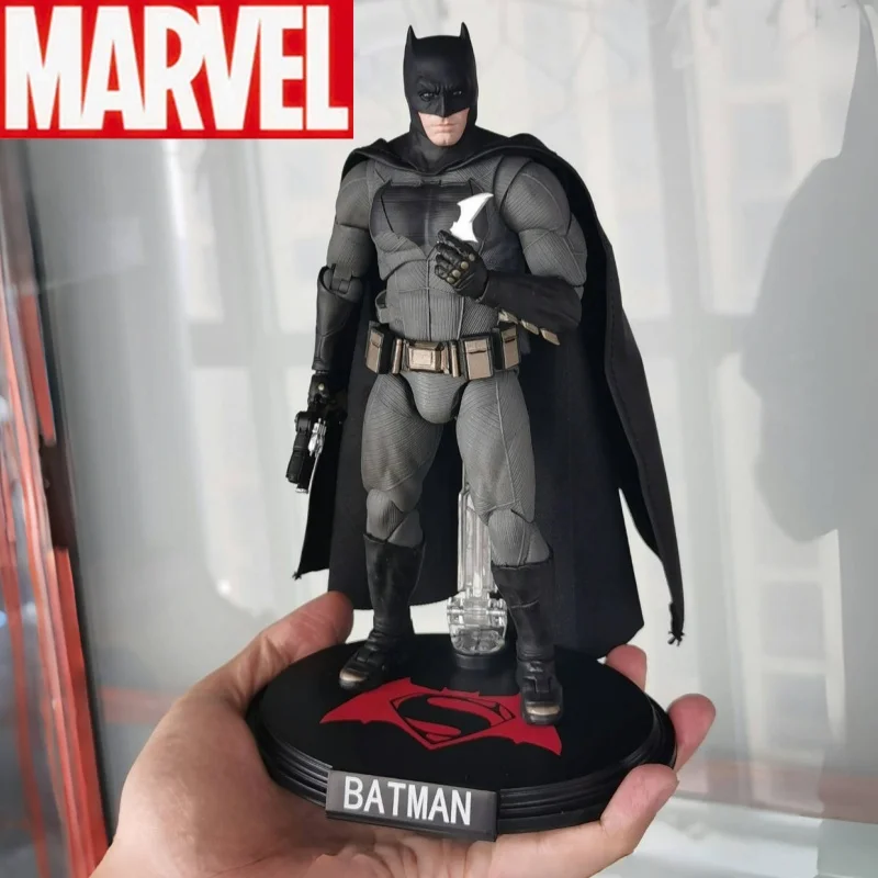 

High Quality Fondjoy Toys Big Ben Batman Figure Batman Movie Bvs Light Armor Batman Dc Multiverse 7inch Movable Figure Toys Gift