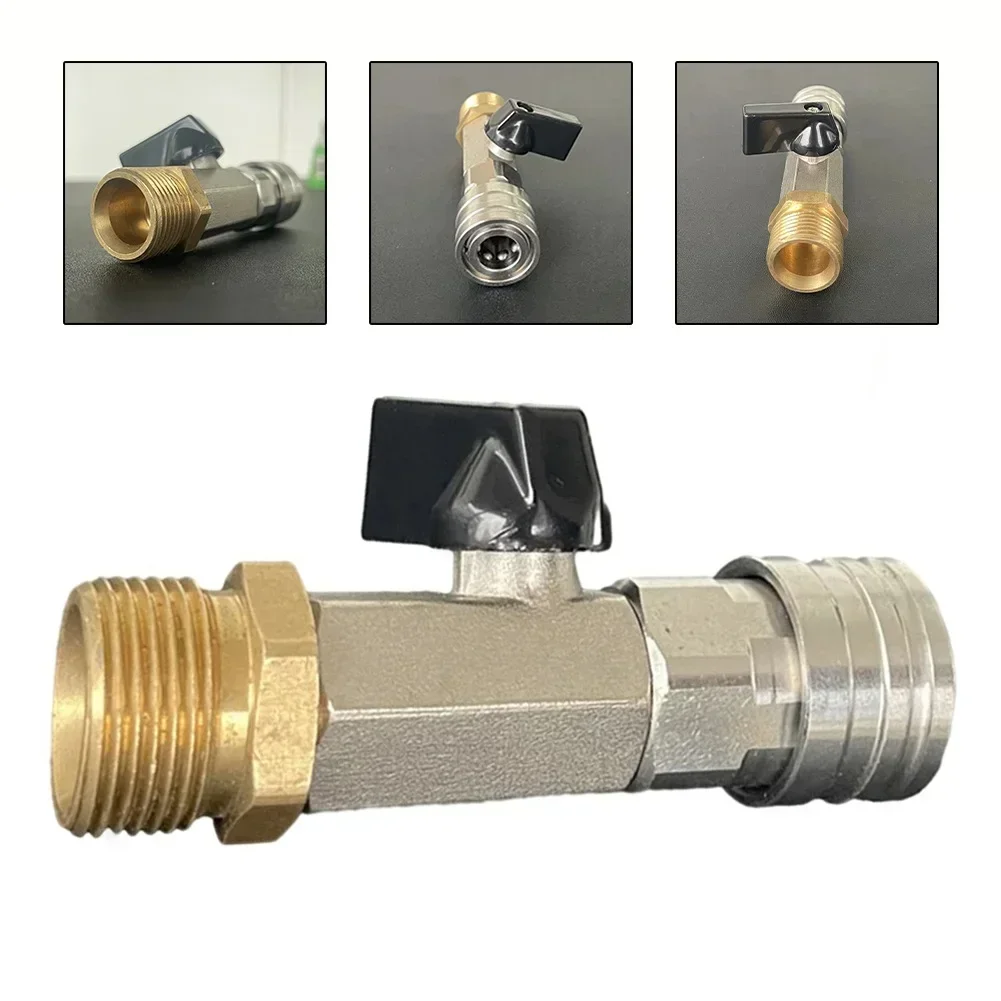 Washer Ball Valve Valve Home Office Shop High Pressure Reliable Performance Water Flow Control Easy Installation