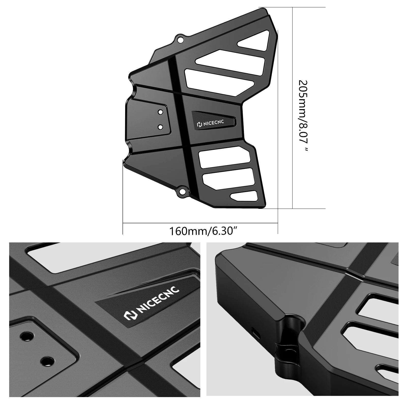 Motorrad-Rahmenschutz, Vorderer Kettenradschutz für Honda CRF1100L Africa Twin CRF1100L /Adventure Sports 2020-2025 2024 2023 – Detail 2