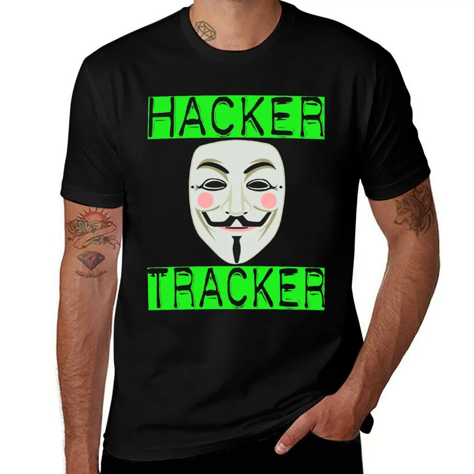 

Anonymous Mask Project Zorgo PZ1 Game Master Gift Hacker Tracker T-Shirt t shirt man casual cotton t shirt pack T-shirt