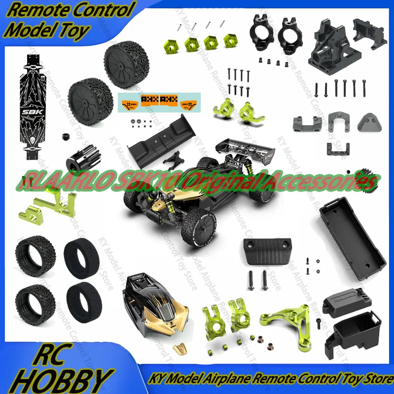 RC SBK10 Original Zubehör: Chassis, Motorhalterung, Reifen, Getriebe, Karosserie, Heckflosse, Lenkung, Sitz, C-Adapter, Batteriegehäuse, Getriebebox