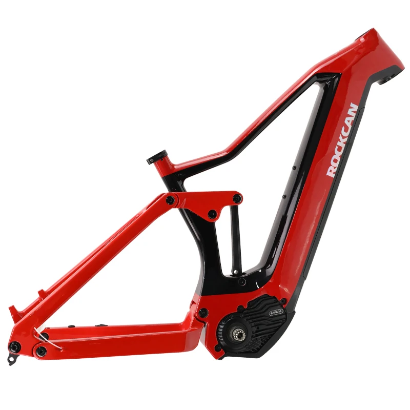 Telaio bici elettrica telaio E-Bike in carbonio 250W 500W telaio E-bike 15/17/19 pollici telaio 27.5/29ER M510 M600 batteria integrata motore