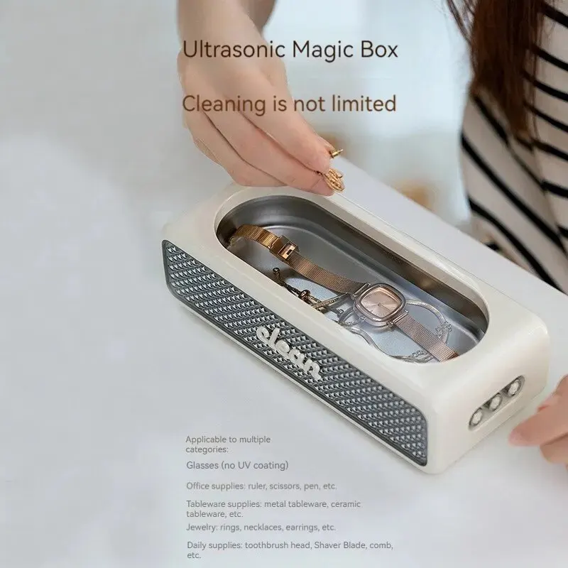 Portable; best-selling ultrasonic cleaner kit; home use; jewelry, glasses;