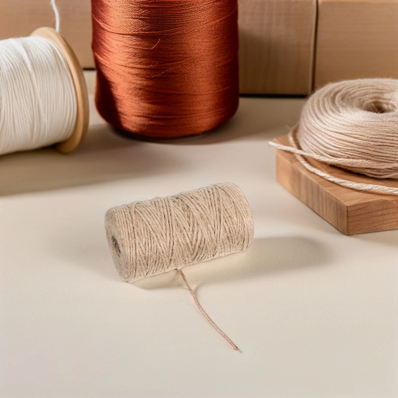 

100 M Christmas Hemp Rope Column Decoration Gardening to Tie Plants Artificial Ribbon