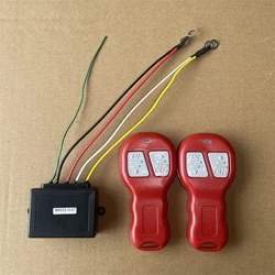 12V Trailer Winch Remote Control System Switch Controller For Jeep Off Road Ford F150 ATV Wireless Vehicle Accessories Universal