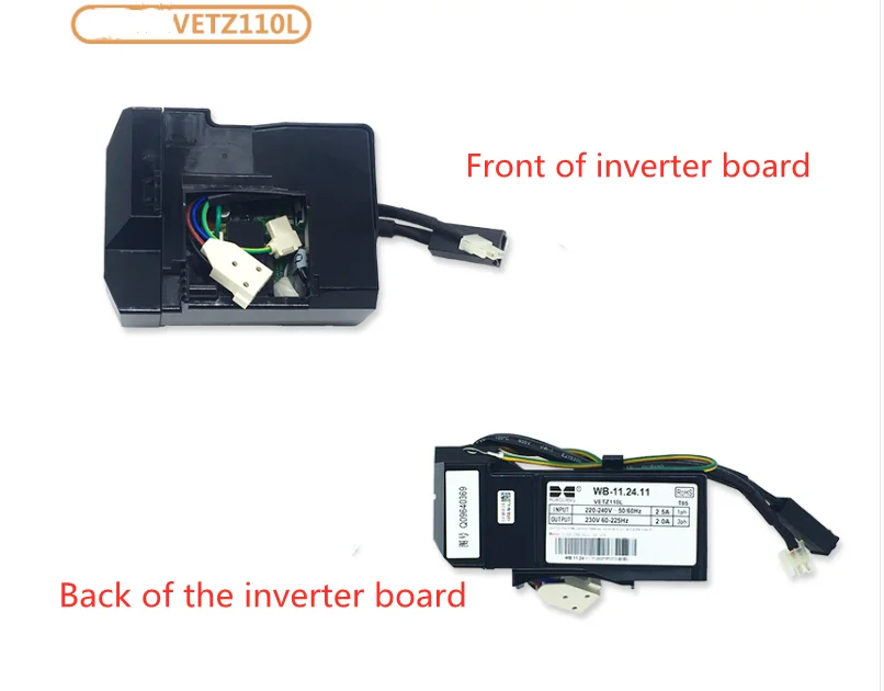 

VETZ110L – refrigerator parts, compressor, inverter, refrigerator control panel, WB-14.24.11