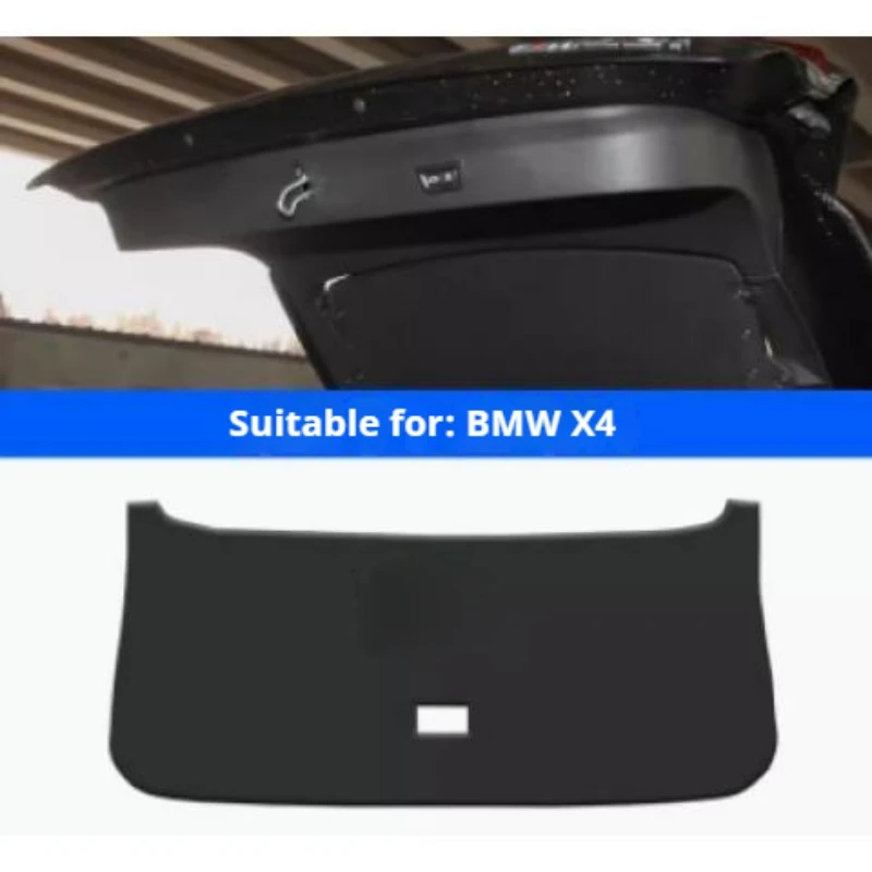

For BMW X4 Trunk Tailgate Guard Pad Leather Rear Trunk Door Protective Anti-dirty Pad Car Interior Accessories