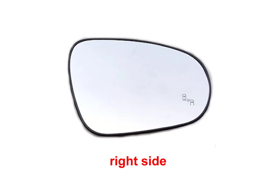 مرايا السيارة لكزس ES ES200 ES250 ES260 ES300 ES350 2012-2018 المرايا باب زجاجي عدسات عاكسة جانبية مع التدفئة العمياء