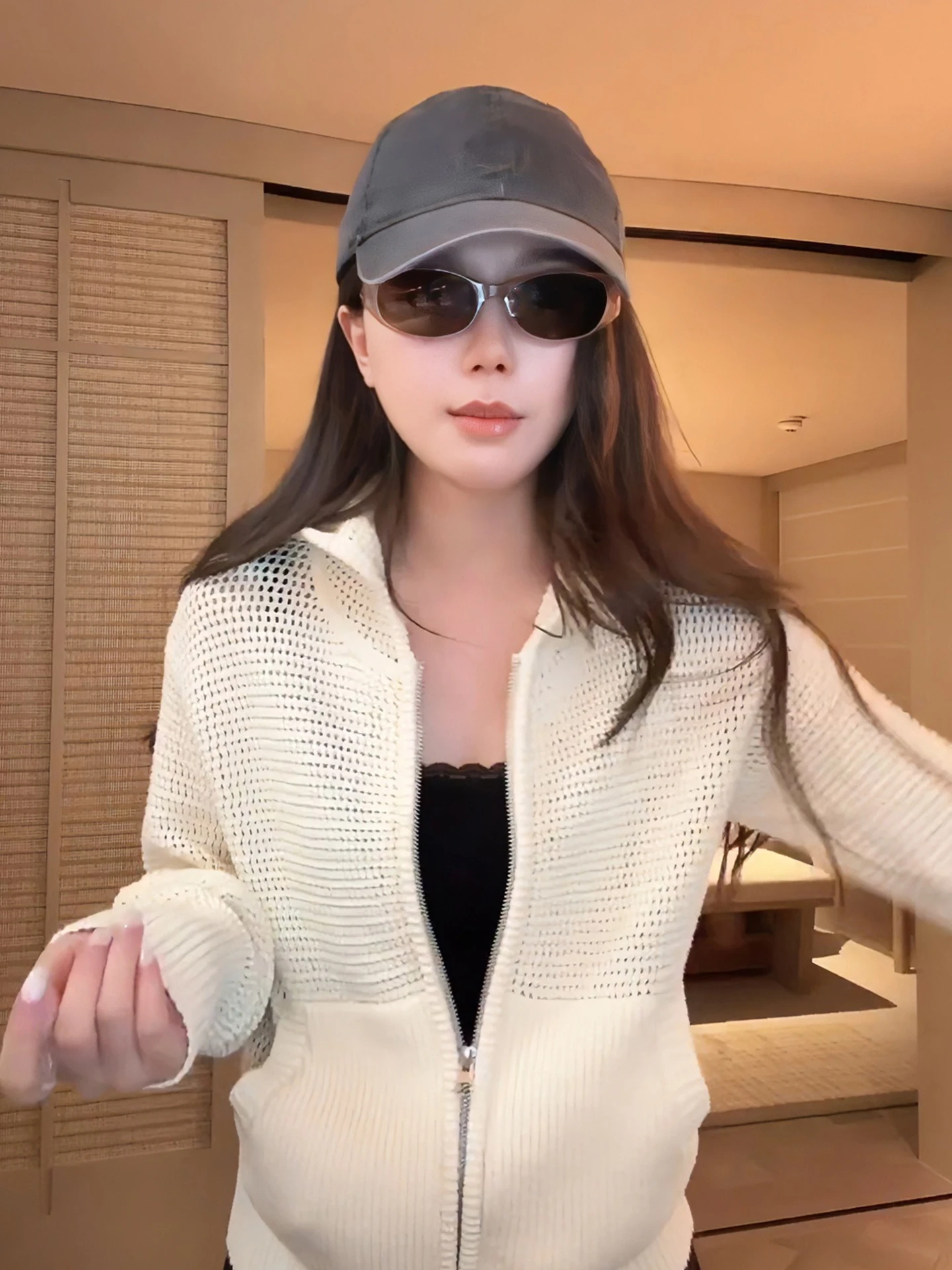 

Женский вязаный кардиган Zone Milan High Branch Spring Long Sve с капюшоном, дышащий, свободного кроя, цветной