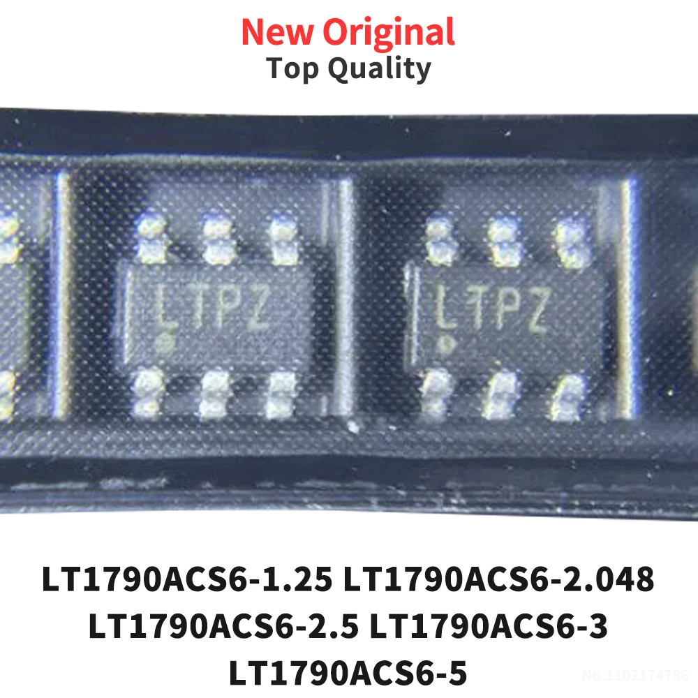 (1 Piece) LT1790ACS6-1.25 LT1790ACS6 -2.048 -2.5 -3 LT1790ACS6-5 SOT23-6 New Original