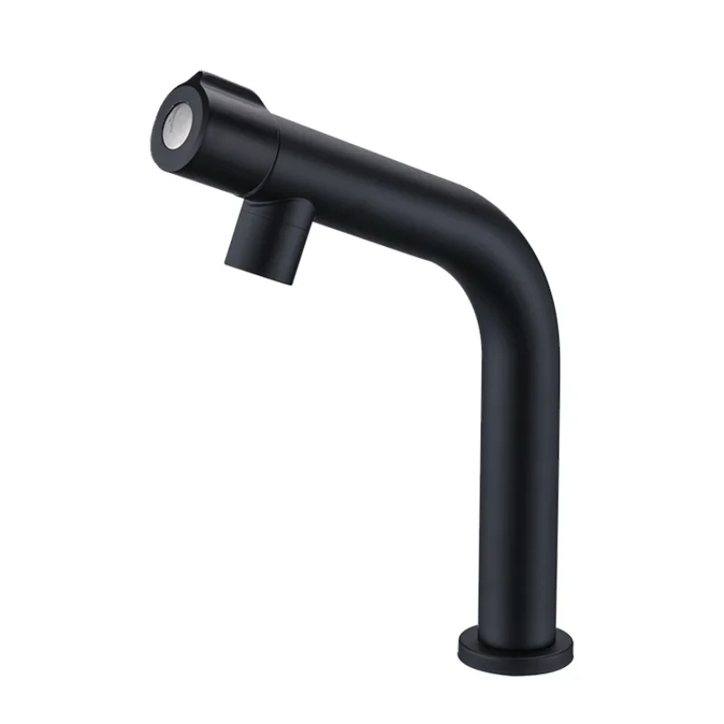 Single Handle Bathroom Basin Faucets Cold&Hot Mixer Water Tap Black Kitchen Sink Basin Faucet