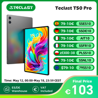 Teclast T50Pro MTK G99 Tablet 11 Inch 2K Display Max 16GB RAM 256GB ROM Android 13 8000mAh Fast Charging 4G LTE Face Unlock