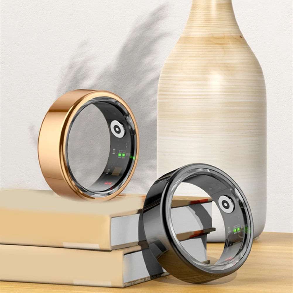 Bague intelligente R02 pour hommes et femmes avec étui de chargement, moniteur de santé, Mode multisports-AU47