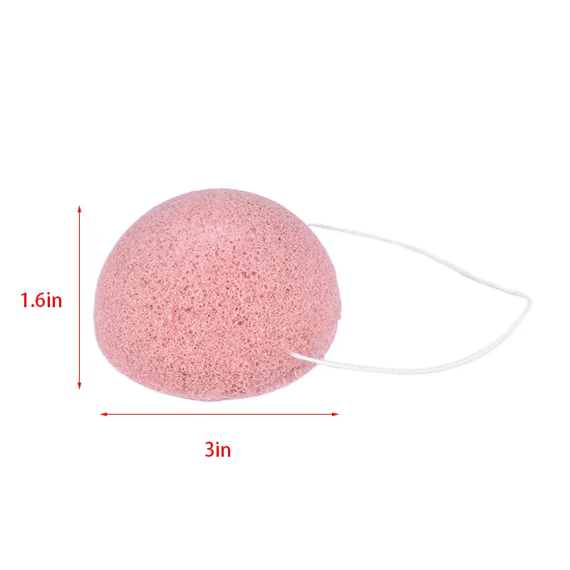 1 Stuk Gezicht Wassen Reinigende Spons Natuurlijke Konjac Gezicht Puff Gezichtsverzorging Spons Cosmetische Puff Vrouwen Make-Up Huidverzorging Tool