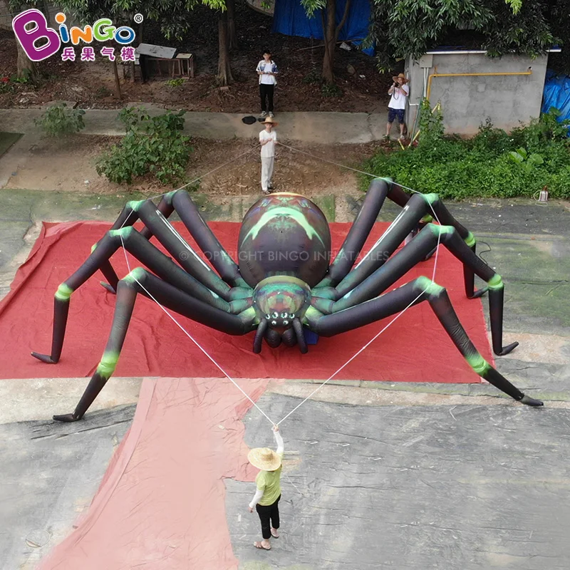 

Vivid Inflatable Giant Spider Model Inflatable Spider Balloon Halloween/Terror Theme Decoration,Display For Sale-BG-C0778