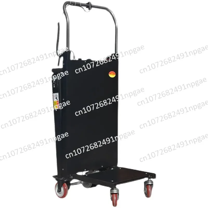 400KG Electric Stair Climbing Vehicle Cargo Handling Cart Crawler-Type Up and Down Folding Hand Trolley 48V 72AH 150/250/350KG