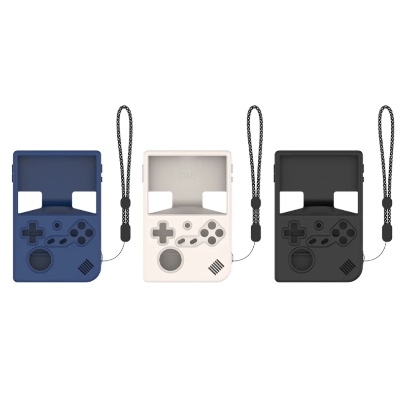 

Gamepad Housing Silicone Protector Cover with Lanyard for RG40XXV Console Scratchproof Shell Skin Protective Case Sleeve