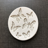 Butterfly Fondant Silicone Sugarcraft Wedding Cake Decorating Tools Resin Chocolate Molds For Baking