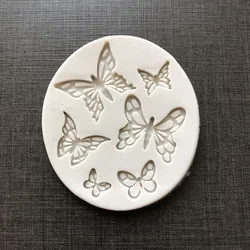 Butterfly Fondant Silicone Sugarcraft Wedding Cake Decorating Tools Resin Chocolate Molds For Baking