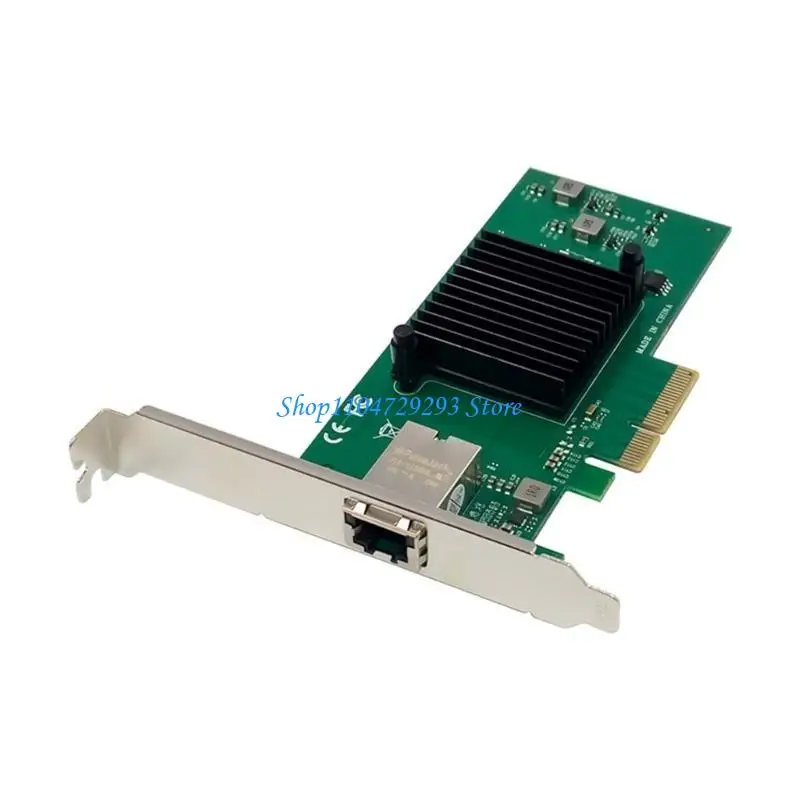 Y2GD 10G PCIE Networks Card NIC Adapter AQC107CHIPSET+3FT CAT8 Ethernet Cable