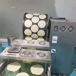Automatic Spring Roll Roast Duck Pancake Egg Crepe Skin Wrapper Roll Make Machine Commercial Spring Roll Wrapper Machine
