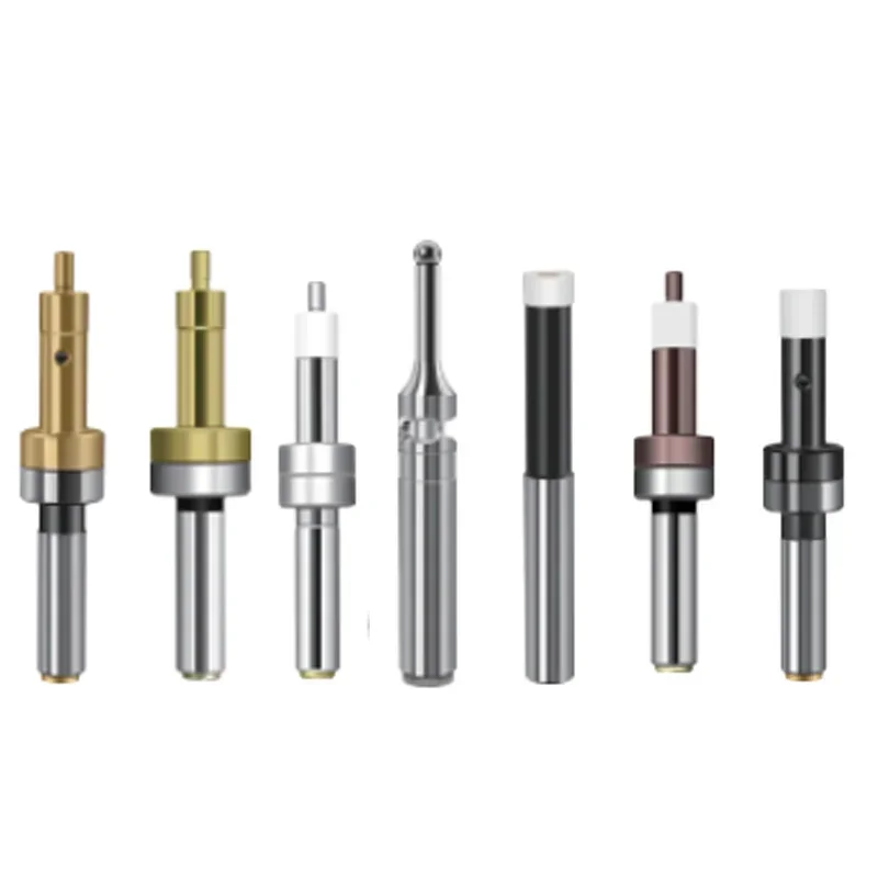Non Magnetic Center Bar CNC Machining Center Ceramic Spring Precision Edge Finder Photoelectric Ringing Center Bar High-precisio