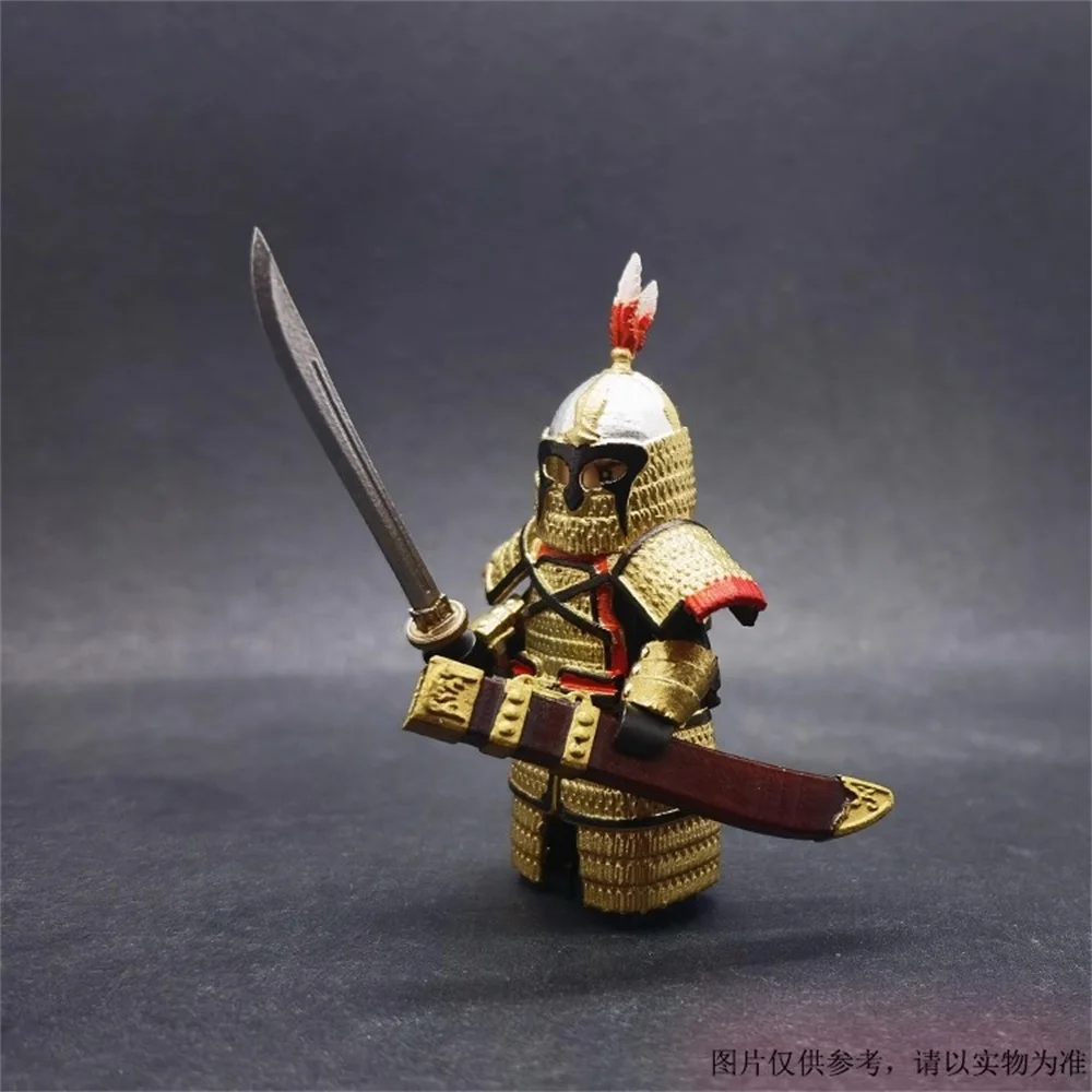 الحلزون الأصلي دمية الجندي حوالي 6 سنتيمتر العصرية نمط الحرس الإمبراطوري درع سكين المعدات هدية لعبة مجسمة في الأوراق المالية #3