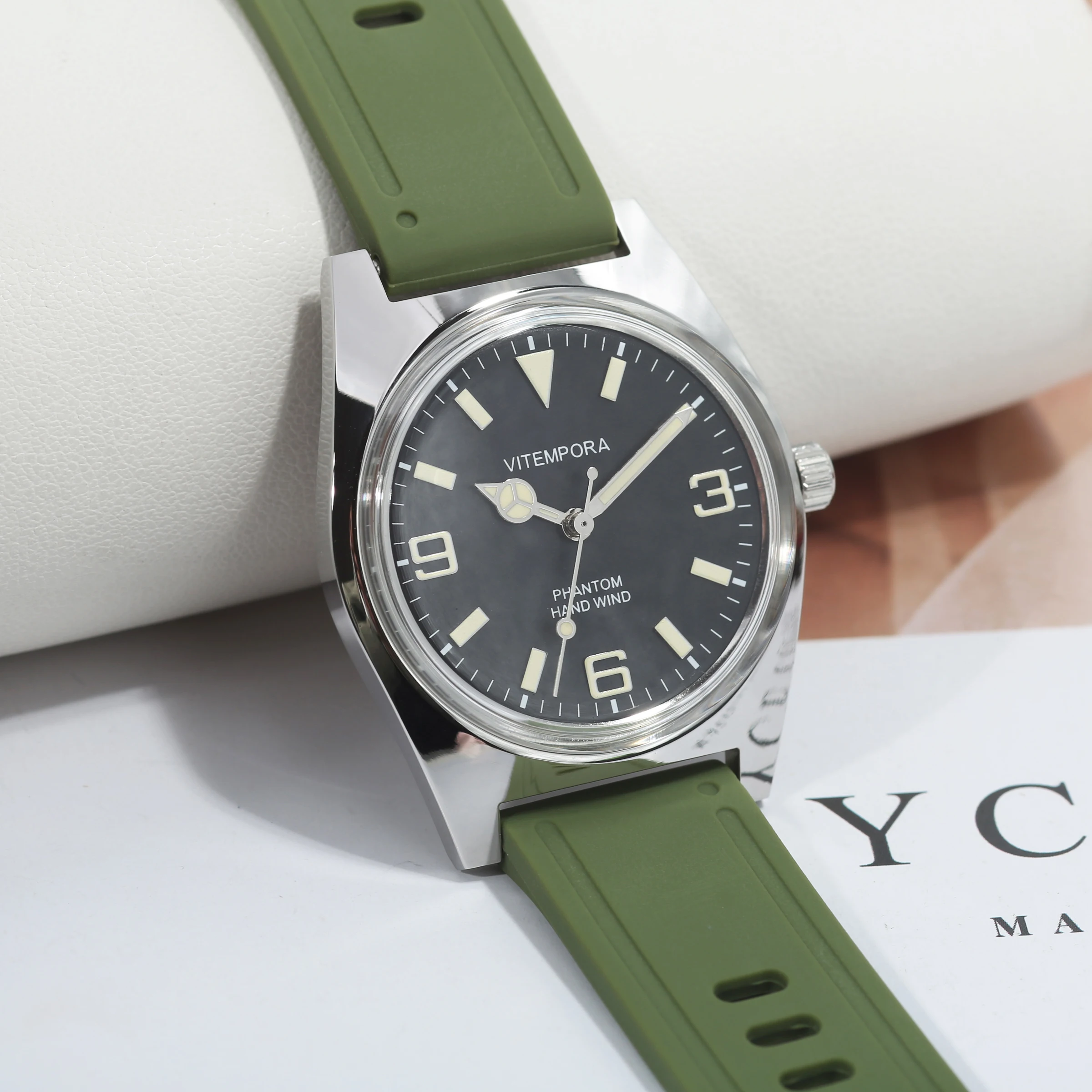 

Men’s Watch Shanghai 7120 Manual Mechanical Movement 36Mm Retro Chinese Watch Suitable for Men’s Gifts
