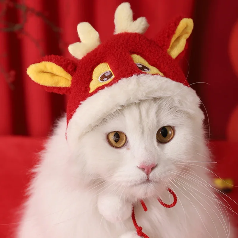 

Мягкая пушистая шапка для домашних животных, шапка для собак и кошек на осень и зиму, теплые аксессуары для маленьких собак, щенков, котят