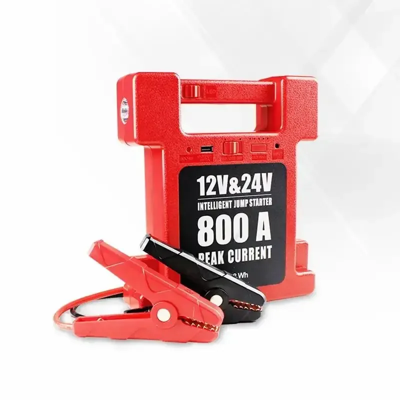 Big Truck Portable Car Jump Starter Power Bank 24V 400A-800A Battery 24000mAh Car Starter