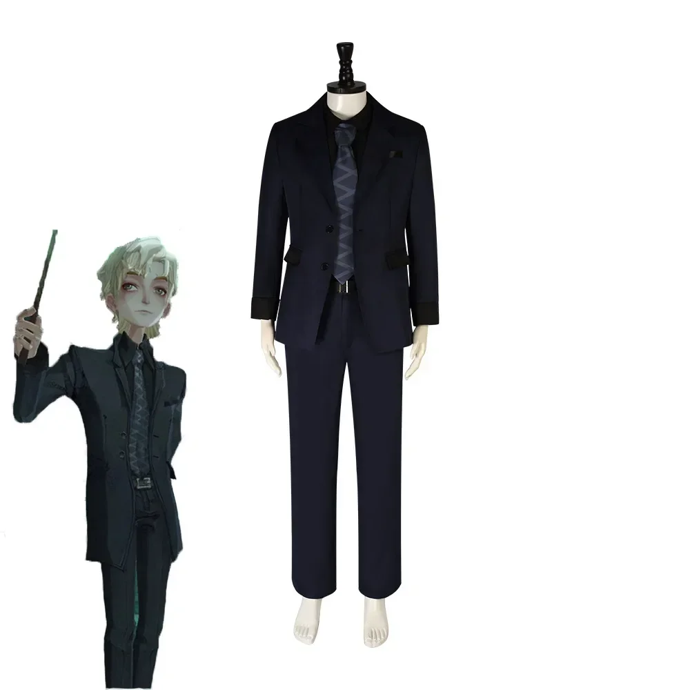 

Movie Draco Malfoy Cosplay Costumes Black School Uniform Outfit For Boys And Girls Role Play Halloween Carnival Suit
