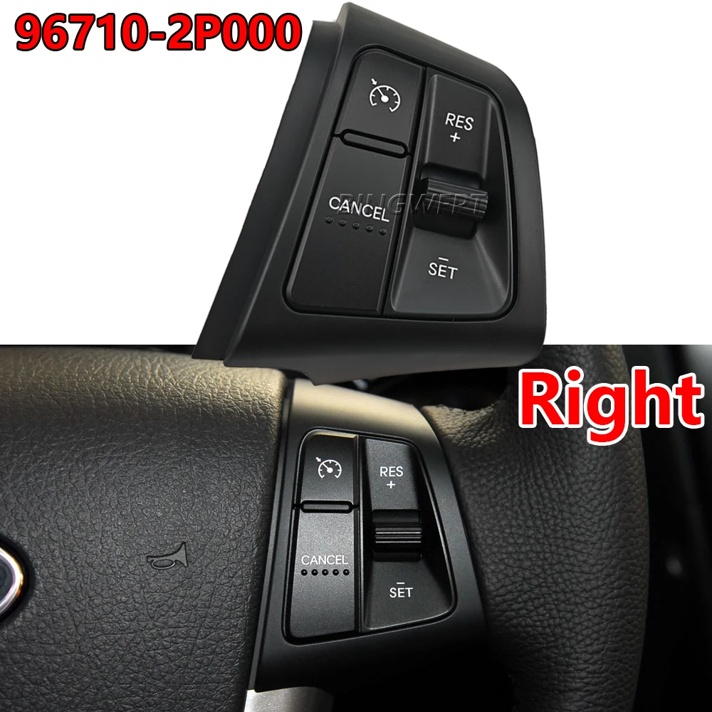 For Kia Sorento 2009-2012 Steering Wheel Cruise Control Switches Audio Phone Volume button Switch 96700-2P000 96710-2P000