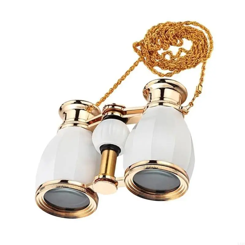 Lightweight Mini Binoculars 4X30Opera Glasses Binoculars for Live Performances 
