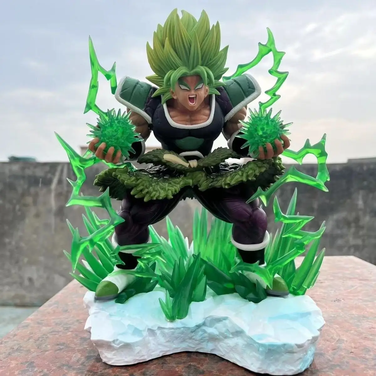 

Новая аниме-фигурка Dragon Ball Z Gk Broli, экшн-фигурки Super Saiyan, ПВХ, 25 см, фигурка, модель, коллекция, статуя для подарков на день рождения