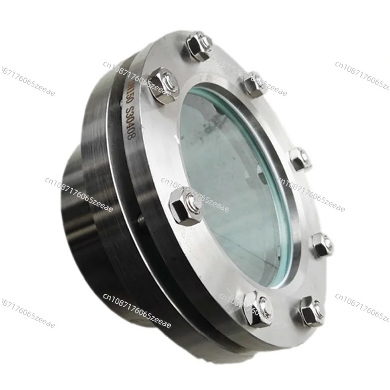 Sight Glass SS304 DN50-DN300 Carbon Steel/Stainless Steel Neck Flange Sight Glass Observation Window