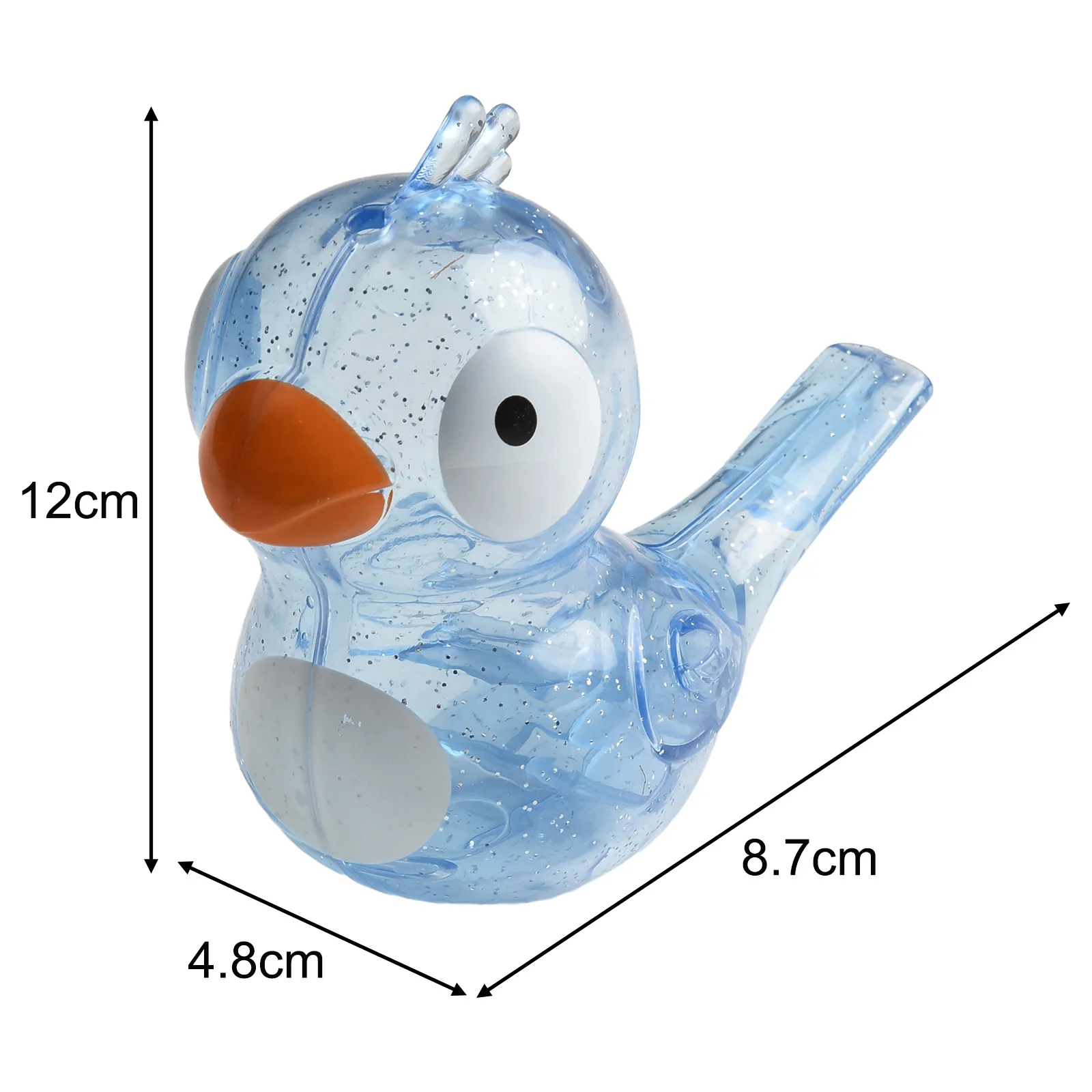 Chirping Whistle Interactive Whistle Toy Bath Time Entertainment Interactive Play Experience Safe Plastic Material