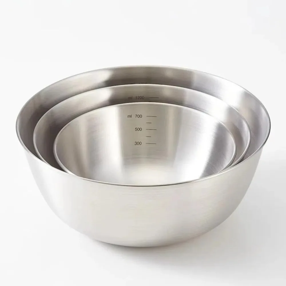 1 Pack Stainless Steel Mixing Bowl  Microwave and Dishwasher Safe Ideal for Baking Prepping Cooking and Serving Food