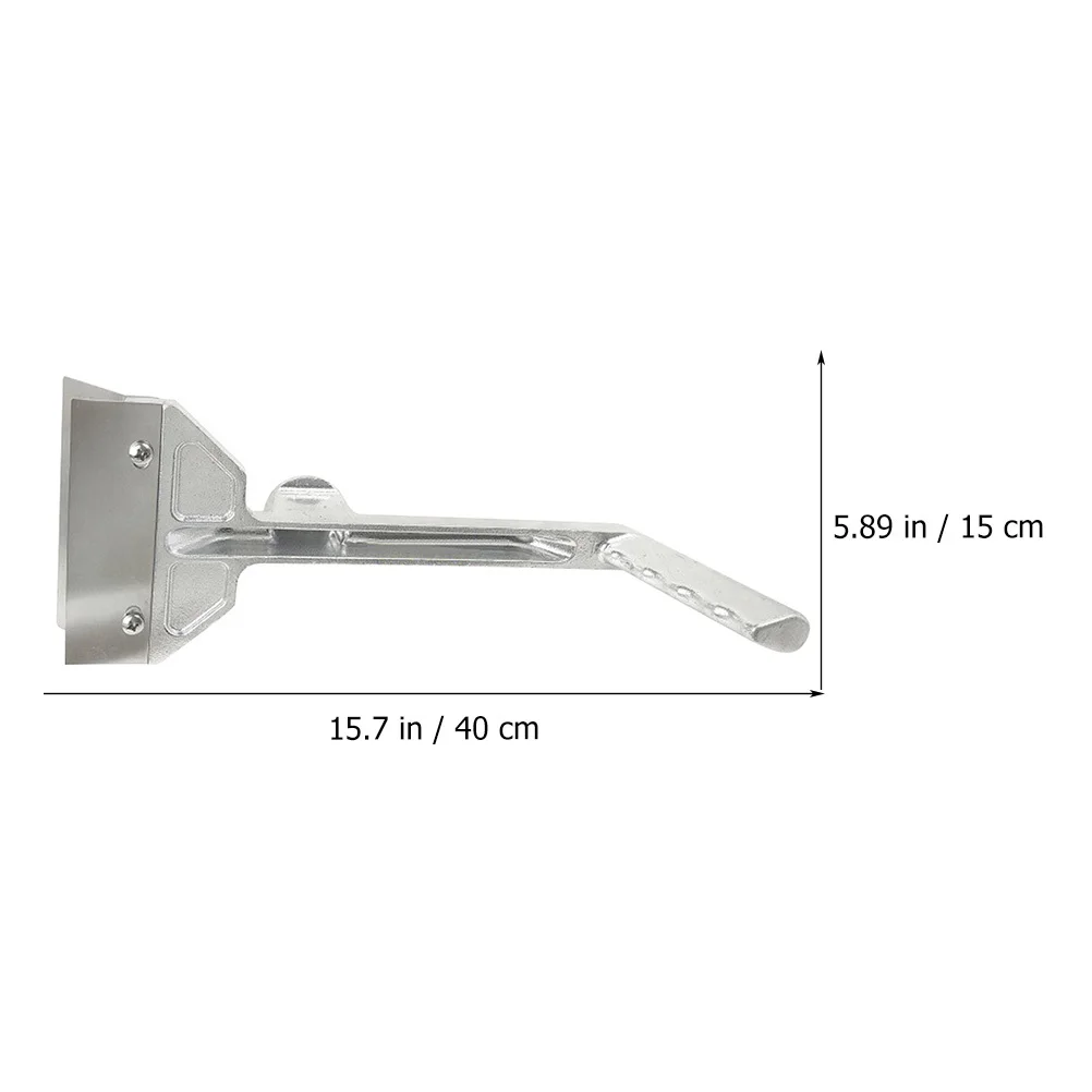 

Griddle Stainless Steel Heavy Duty Grill Scraper Ergonomic Handle Splash Protection for Bbq Cooking Food Scraper