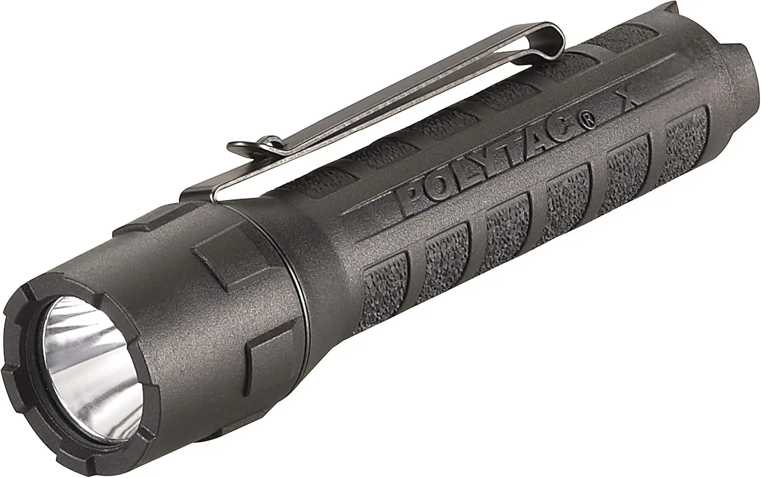 600-Lumen Tactical LED Flashlight with Non-Rechargeable Batteries, 205m Beam, Waterproof & Durable