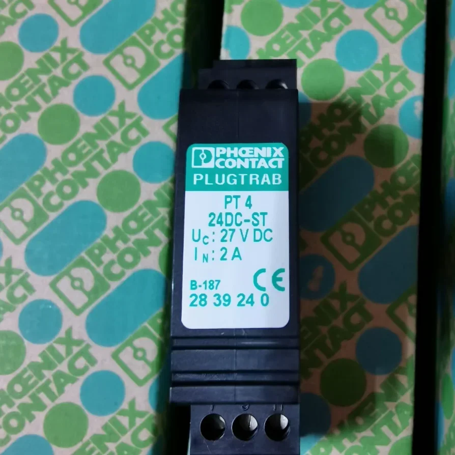 Free Shipping Phoenix 2839240 Signal Surge Protector PT 4-24DC-ST Promotional Hot Sale