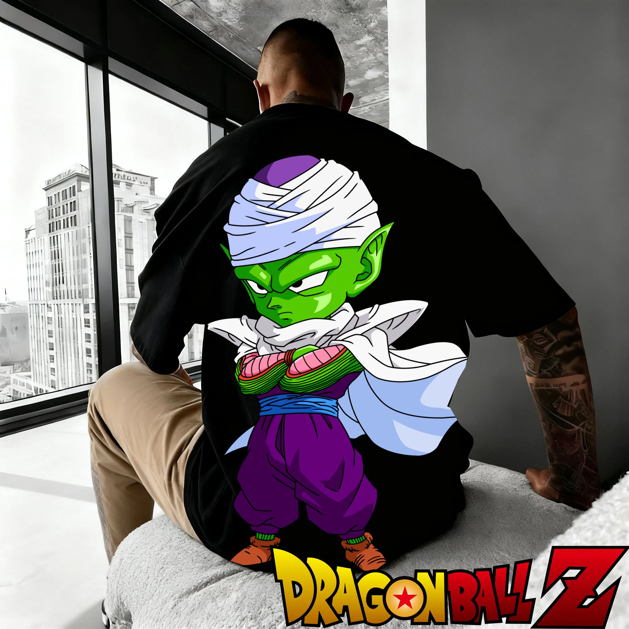 أنيمي "كرة دراغون" أنيمي بيك نمط الطباعة 2025 صيف جديد حار بيع الرجال المرأة فضفاض عادية القطن تي شيرت